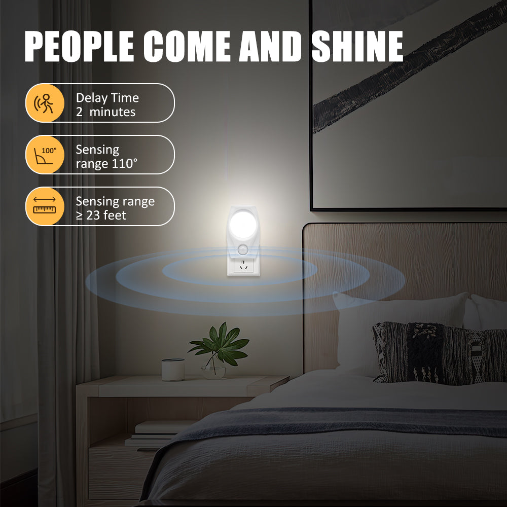 3 Modes Option PIR LED Night Light