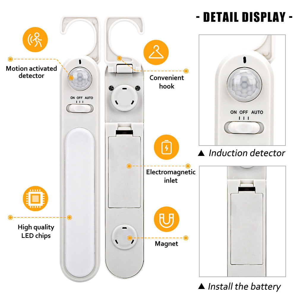 Clip On Strip Motion Sensor Night Light