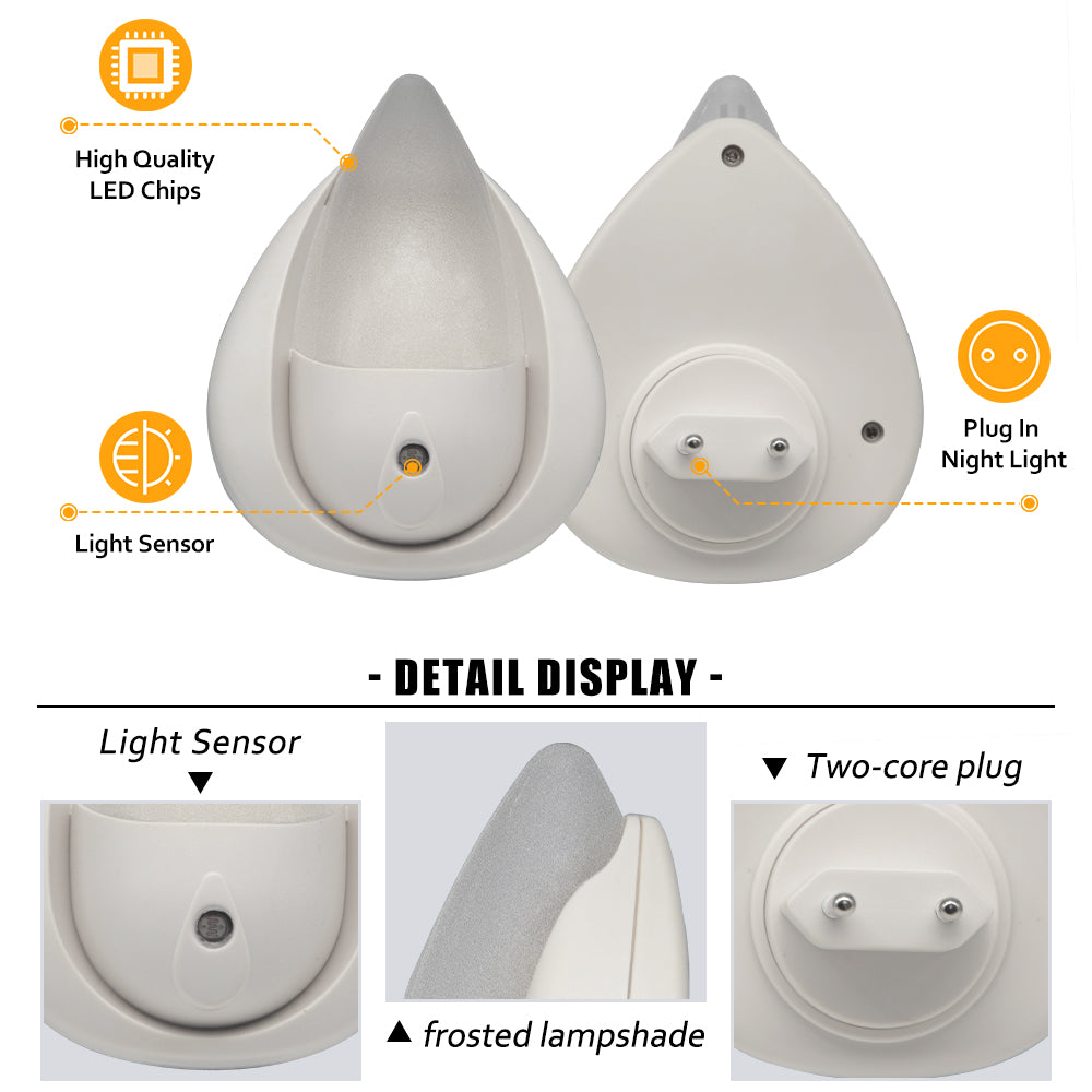 Sensitive Light Sensor Automatic Night Light